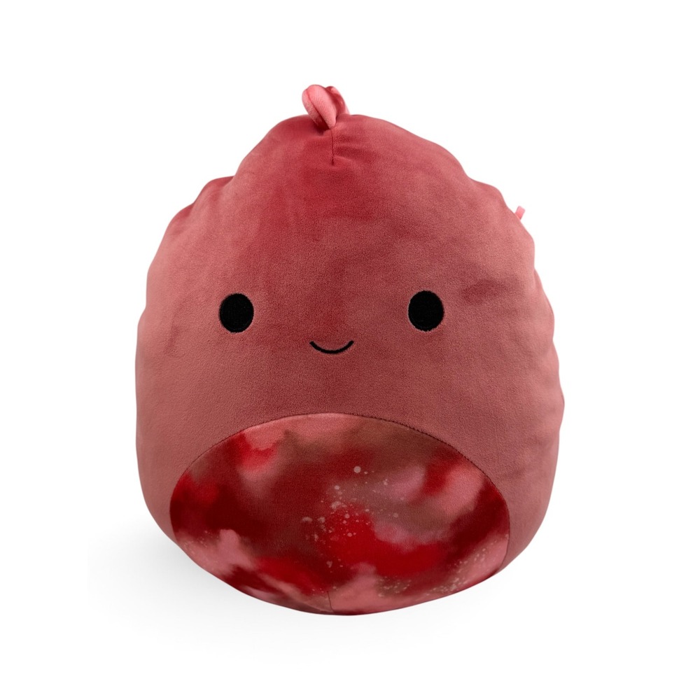 Squishmallows‎ Baiden the Dragon 12" Red Pink Marbled Belly Plush Toy 2022